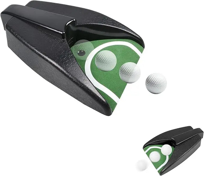 Golf Ball Return Putting Unit, Automatic Return Machine, Indoor Golf Putting Hole, Battery-Powered Practicing, Suitable for Prac
