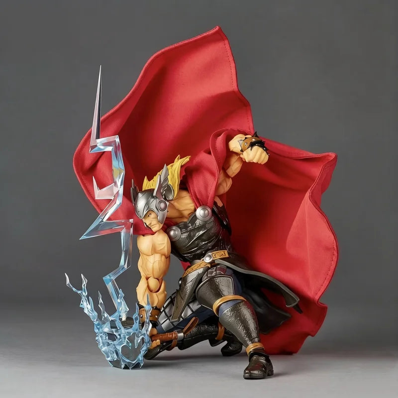 17cm Thor Odinson Yamaguchi Comic Version KO Action Figure Collectible Model Desktop Ornament Doll Gift
