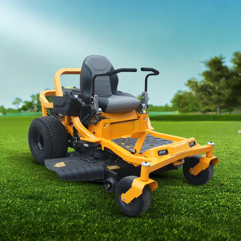 Ride in lawn mower 4wd
