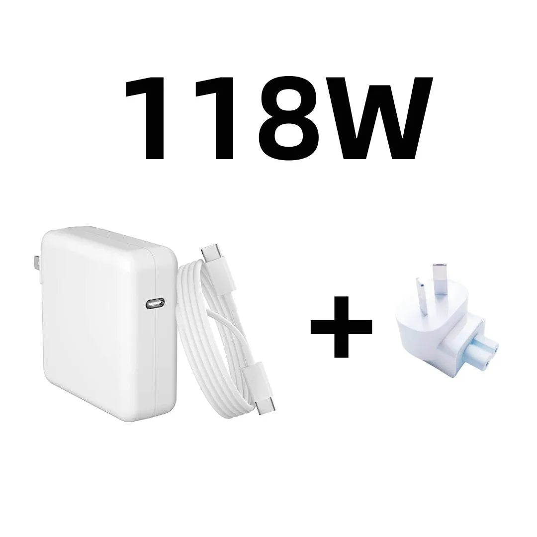 30W 61W 87W 96W 100W 118W PD USB-C Notebook Laptops Power Adapter Type-C Fast Charger For MacBook Pro 12 inch 13 inch Touch Bar