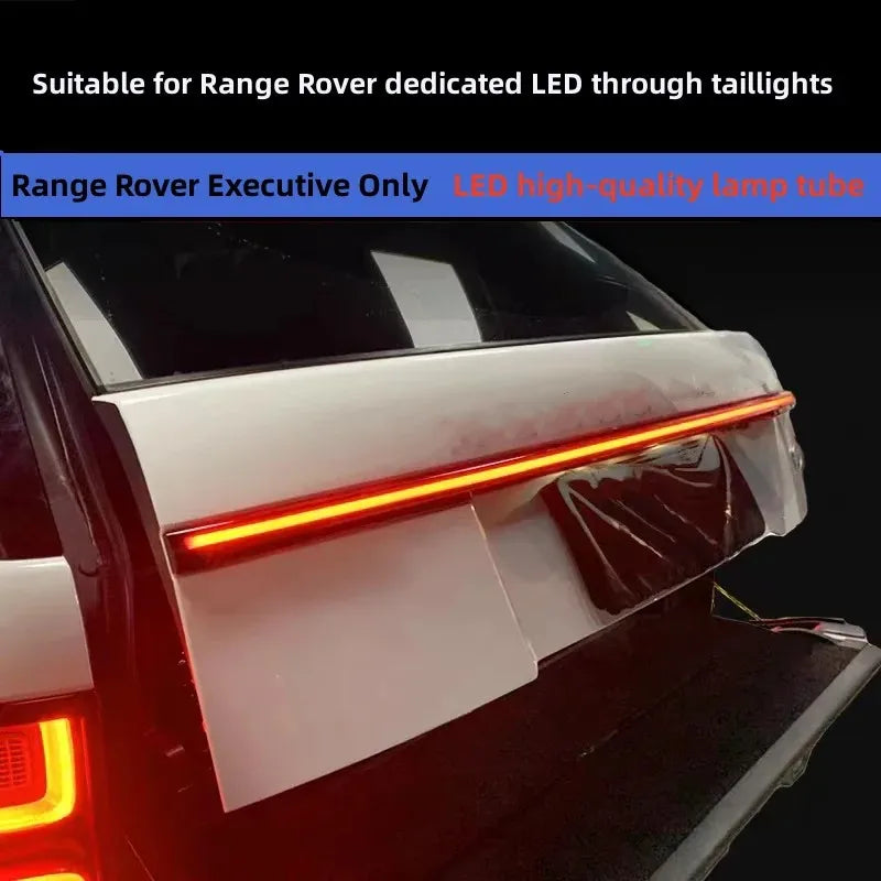 For Range Rover Executive / Sport 2013-2022 Through Tail Lights Upgrade To The New Range Rover Rear Taillight