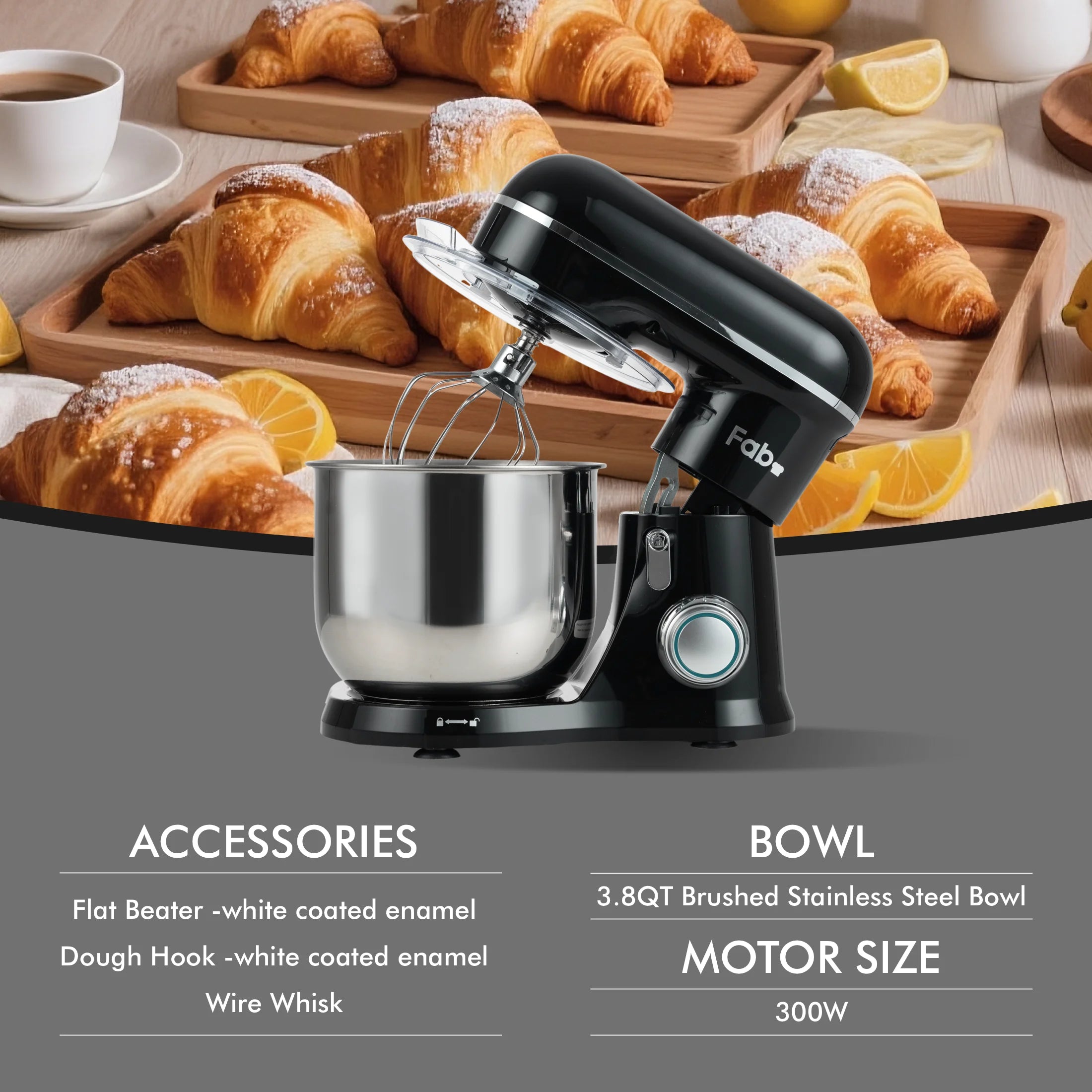 Food Mixer 6.5QT 6-Speed  450W