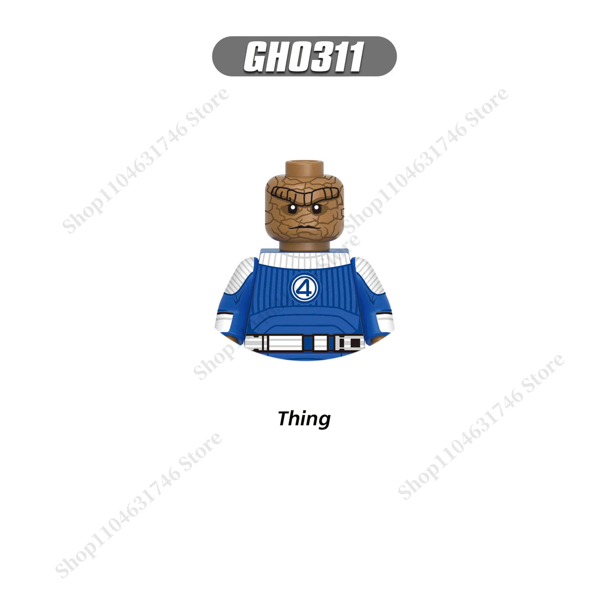 Marvel Mini assembly brick toys The Fantastic Four Superhero Building block Silver Surfer Galactus doll block toys party gifts