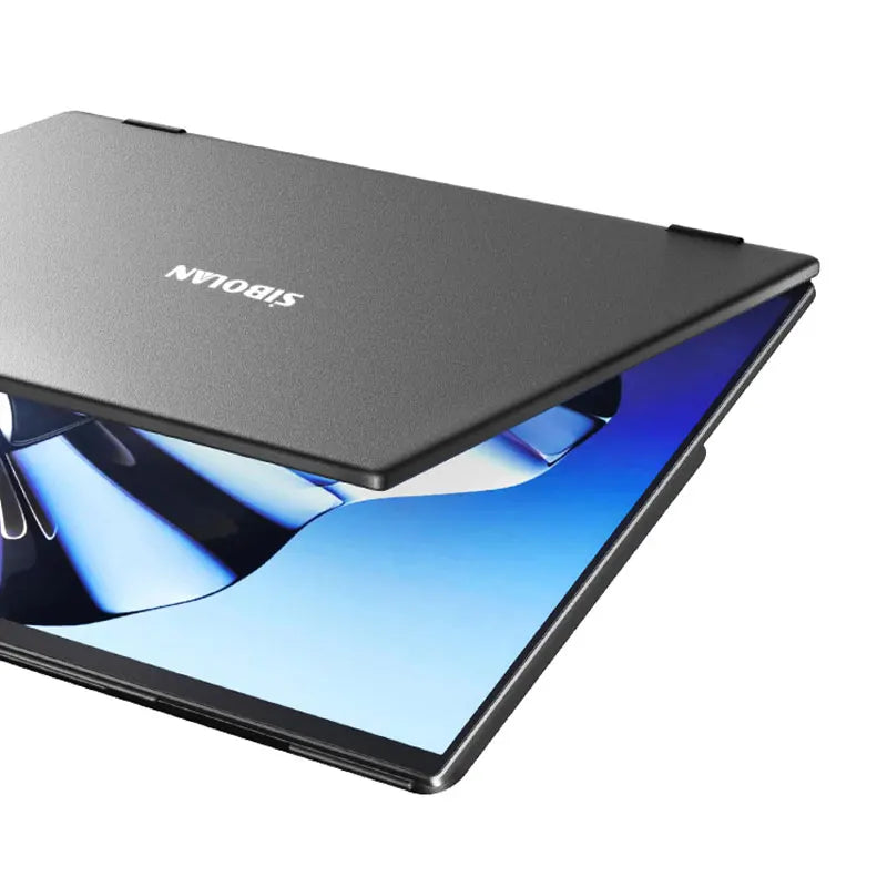 Sibolan 16 inch Dual Screen Portable Monitor 2.5K 60Hz 100% SRGB Foldable Laptop Display Extender HDMI USB-C Plug For Win Mac