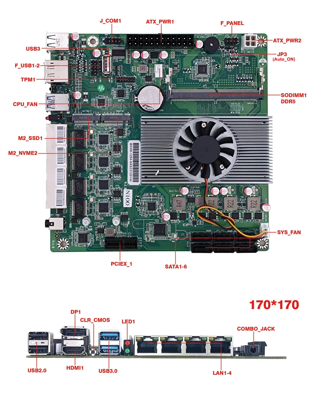 Build a powerful storage solution with the Topton NAS motherboard featuring Intel N150/N100 processors and support for 6-bay drives—ideal for reliable, high-performance network-attached storage with Low Power Firewall ITX Mainboard