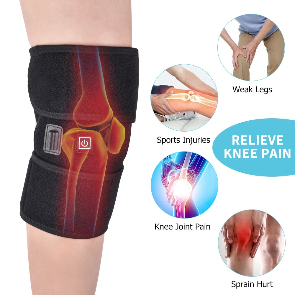 Electric Heated Pads Arthritis Heating Knee Pad for Cold Legs Knee Pain Relief Health Care Dropshipping