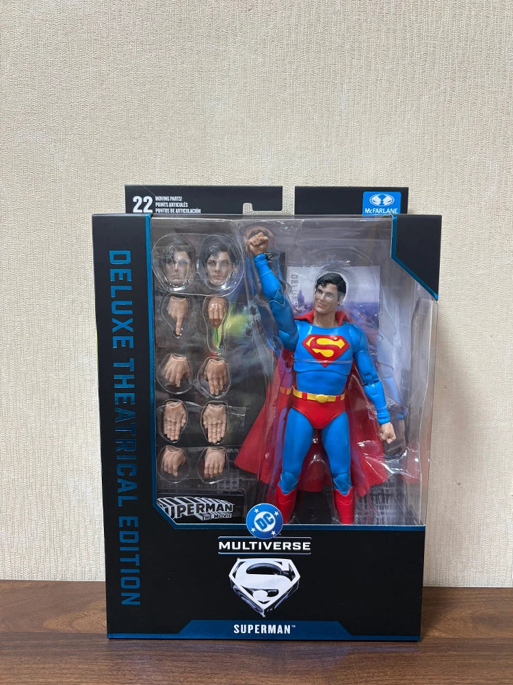 Mcfarlane Toys DC Collector Edition Superman/Zatanna/Black Canary/Supergirl/Lobo/Vigilante/The Joker/Shazam 7in Model Figure
