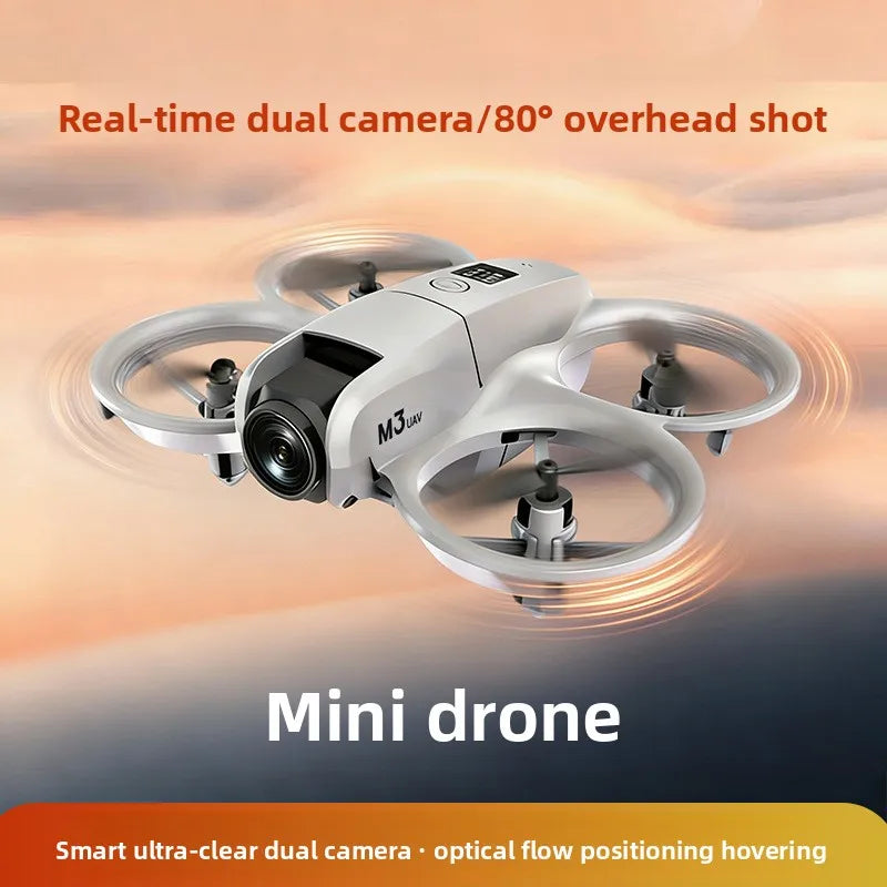 2026 New Mini HD Professional Aerial Drone with Camera Height Maintenance Four Axis Aircraft Mini Remote Controlled Aircraft Toy