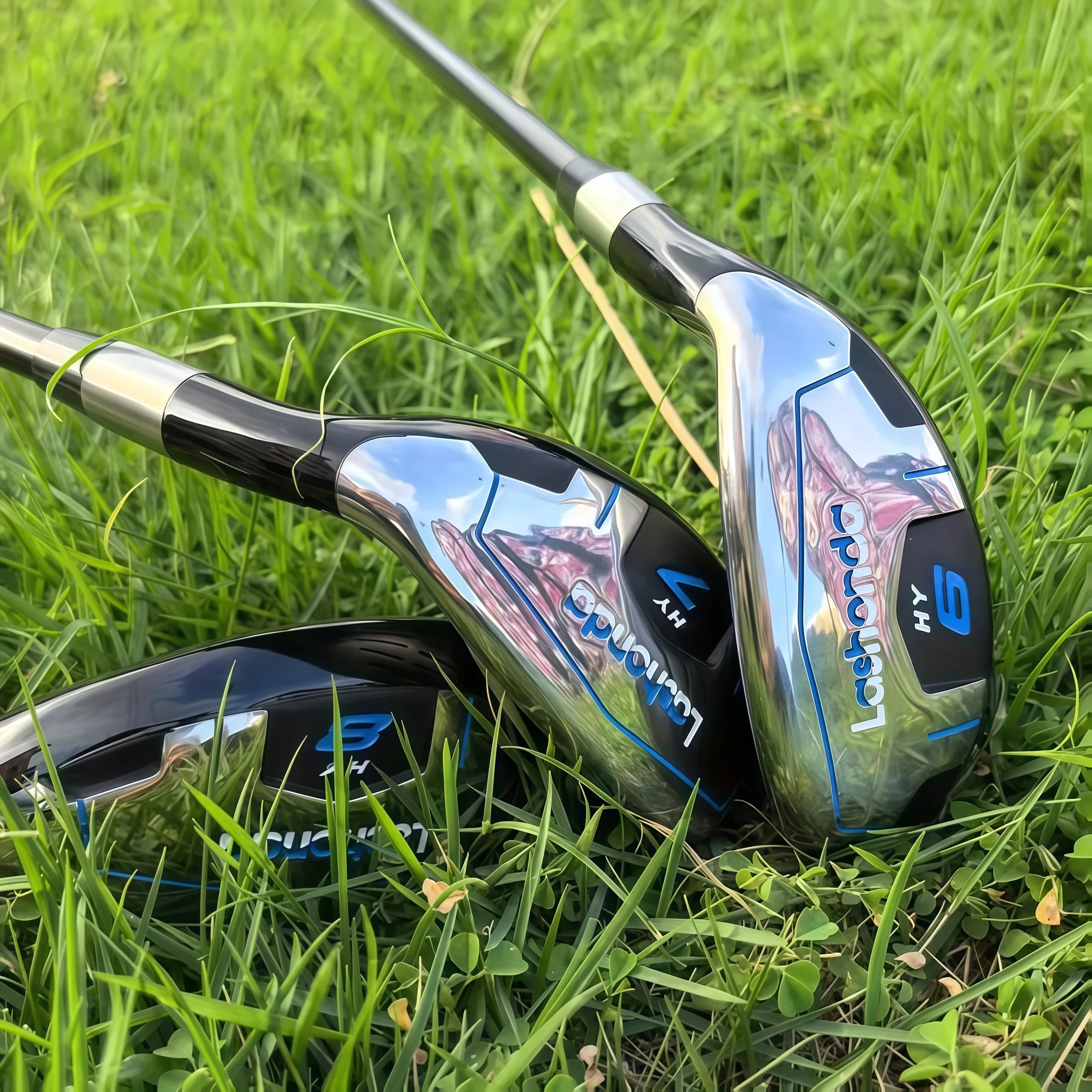 Lashonda Golf Hybrid Club - Chicken Leg Carbon Fiber SR Shaft, All-Terrain Coverage, High Forgiveness for Long Distance Shots