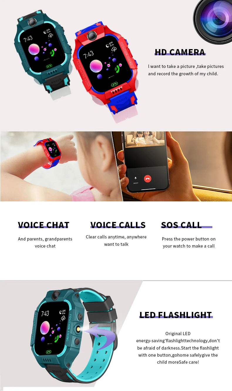 Keep kids connected and learning with this children's smart watch—packed with games, camera, micro chat, and AI features for endless fun and learning!