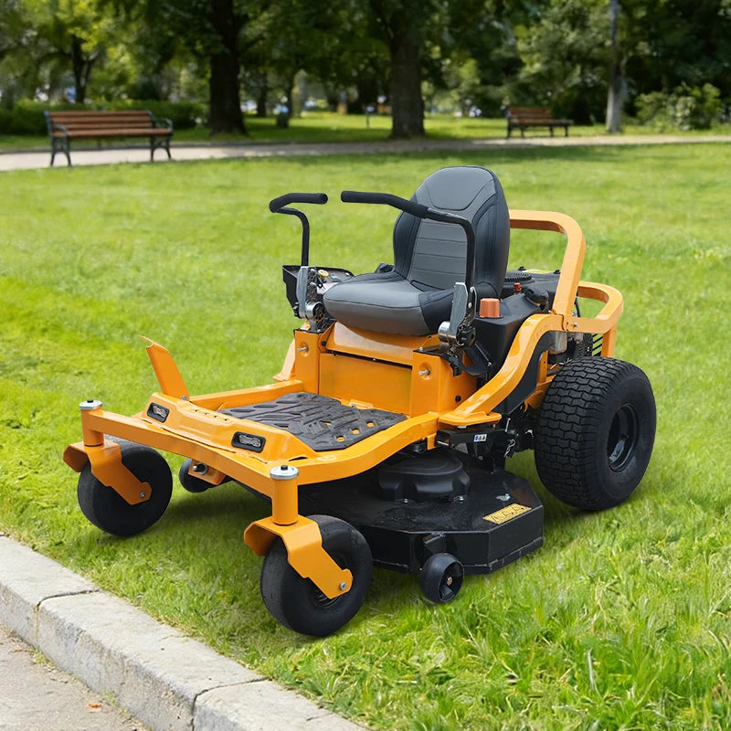 Ride in lawn mower 4wd