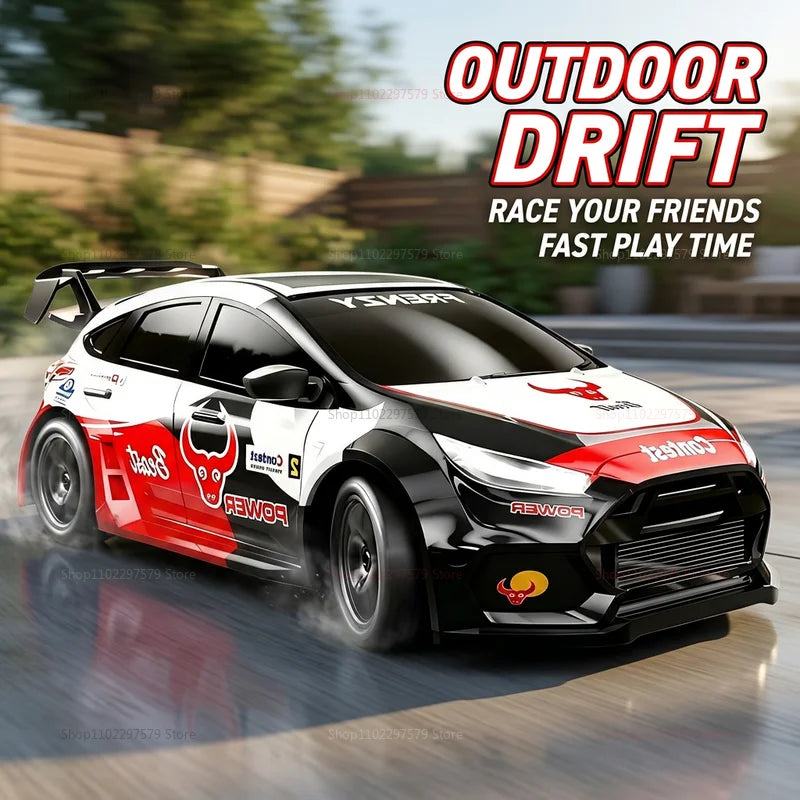 RC Racing Car 70km/H High Speed Drif Sports Car 2.4g 4wd Brushless Speed Champion with LED Lights Remote Controlled Cars for Kid