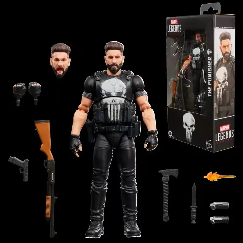 In Stock Original Hasbro Marvel Legends Punisher TV Series 6 Inch Punisher Action Figure Boy Gift