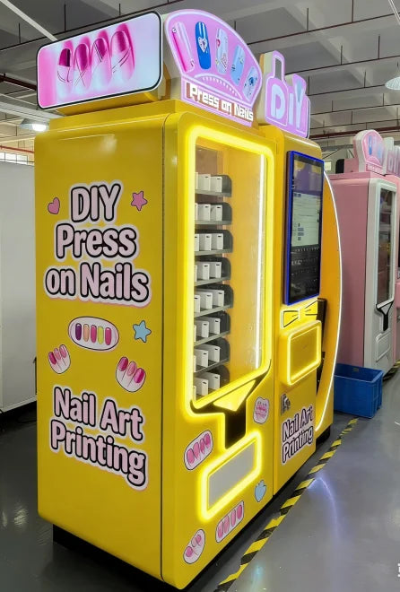 Beauty Kiosk DIY Nail Art 3D Printer Automatic Self Service DIY Photo Nails Printer Vending Machine Custom