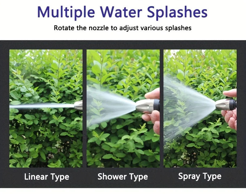 Portable Power Washer 2x Stronger High Pressure Water Gun for Car Washing Watering Plants Durable Plastic Ergonomic No Battery
