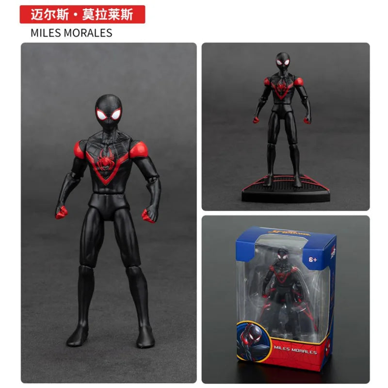 ZD Original Spider Man 4inch GREEN GOBLIN Doctor Octopus VENOM Action Figures MILES GWEN ELECTRO SCARLET SPIDER 2099 RHINO Toys