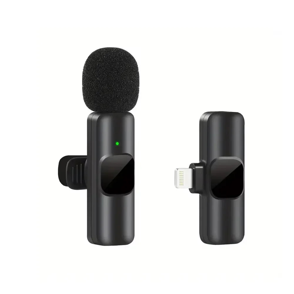 NEW Wireless Lavalier Microphone for Live Streaming/YouTube/TikTok/Facebook Live Noise Reduction Mic For iPhone/Android