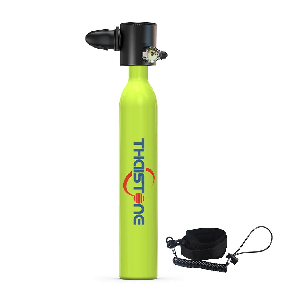THAIITONEE-Mini Scuba Diving Tank, Underwater Swimming Swimmer, Cylinder Equipment, Dive Bottle, Oxygen, 0.5L, 5-10 Minutes
