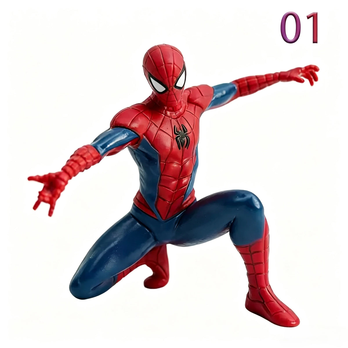 Popular Superhero Spider-Man 7-9 cm Mini Hand-made Desktop Model Decoration Game Peripherals Avengers Collection Toy Gift