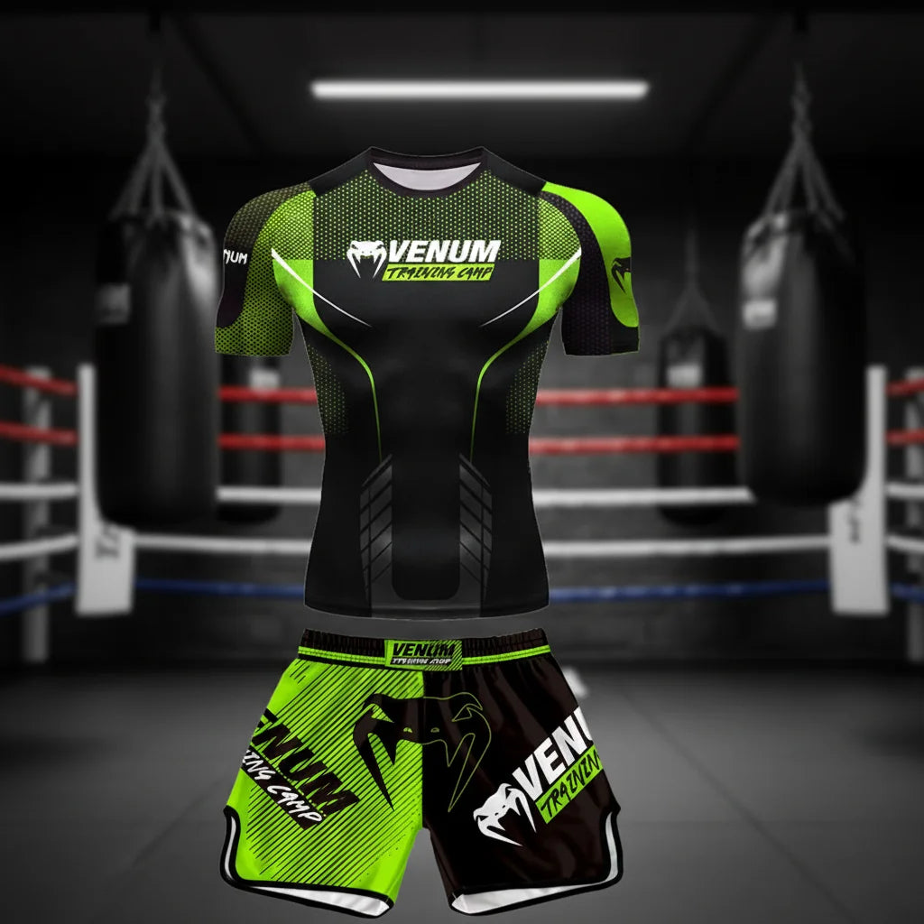 Boxing Shorts Men's MMA Muay Thai Sparring Training Suit MMA Martial Arts Wear Fit Kickboxing and Boxeo Boxing  Shorts