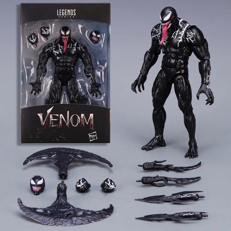 Venom Carnage Anti-Venom Action Figure Let There Be Carnage Movie Version Joint Movable Model Doll Collectible Toy For Kids Gift