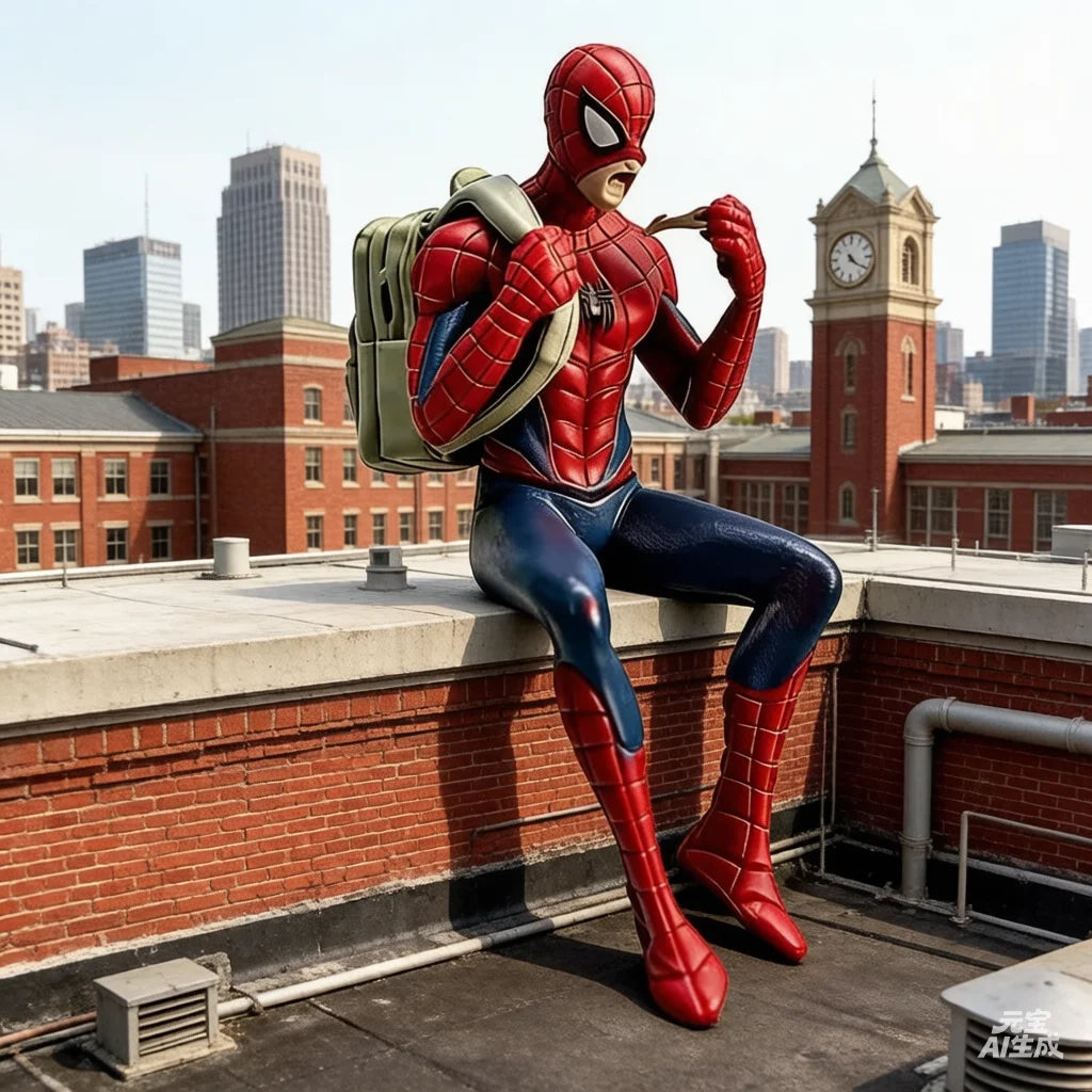 7-9CM HOT New Superhero Action Figure Cartoon Spider Anime Collectible Mini Model Trendy Toy Desk Decoration Birthdays Gift