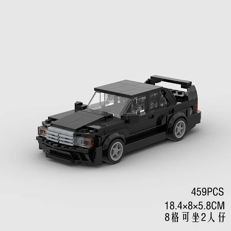 Technical Car Speed Racing Building Blocks Bricks Sets Sports Car MOC Garage City Vehicle Creative Toys For Kids