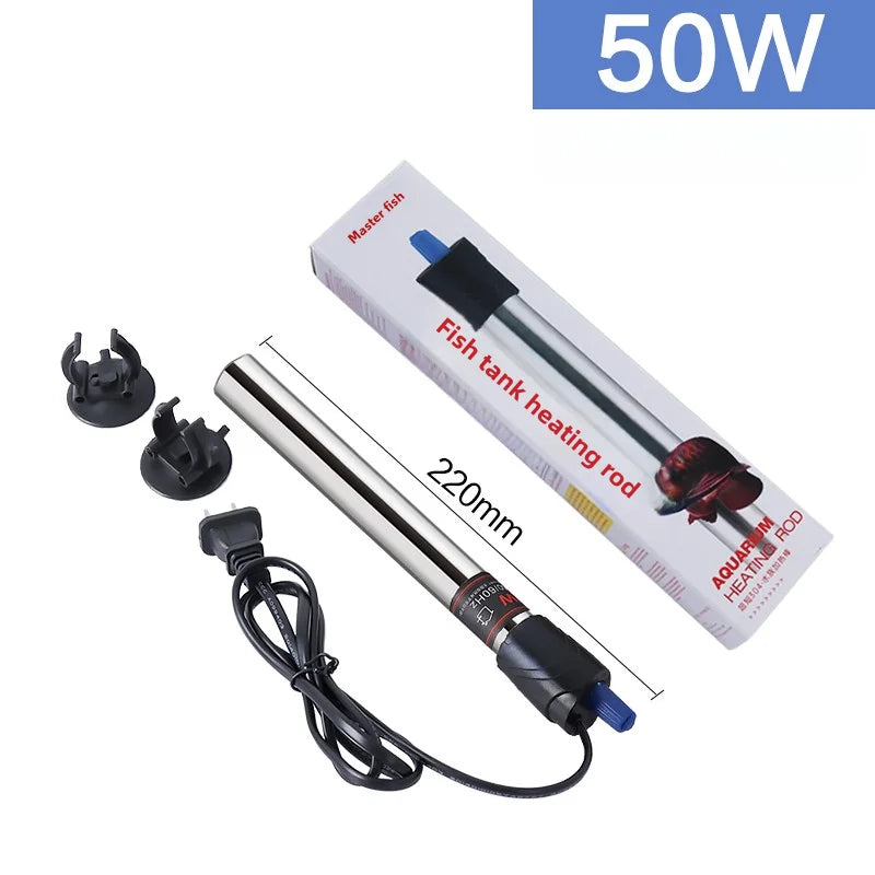 Fish tank heating rod, automatic constant temperature heater, small electric heating rod for tropical fish, aquarium heating rod