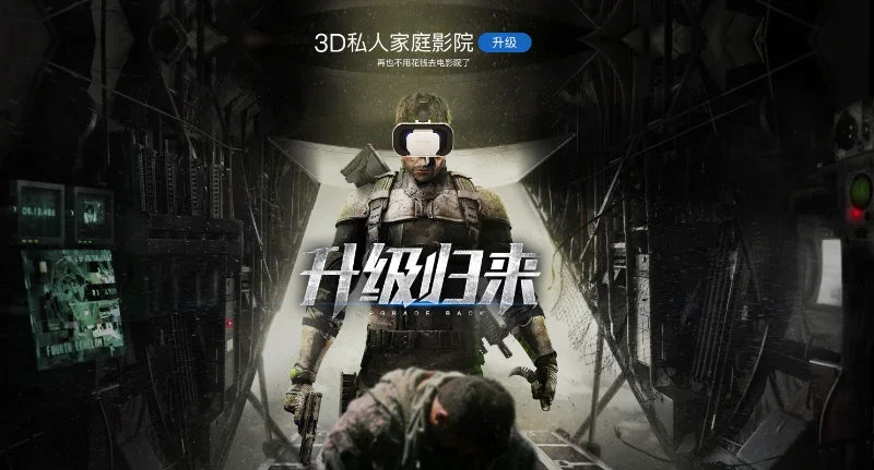 G05 3D VR SHINECON Glasses Headset Headmounted Virtual Reality Adjustable VR Glasses for 4.7-6.3inches Android Smart Phones