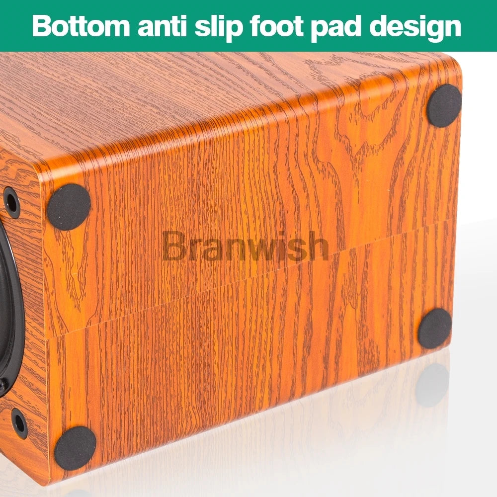 120W High-power High-fidelity Speaker Home HIFI Fever Passive Audio Home Theater Bookshelf Desktop Surround 4 Inch Speakers