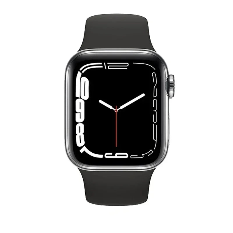 Stay connected and track your health with this stylish smartwatch for men and women—compatible with Android and iOS!