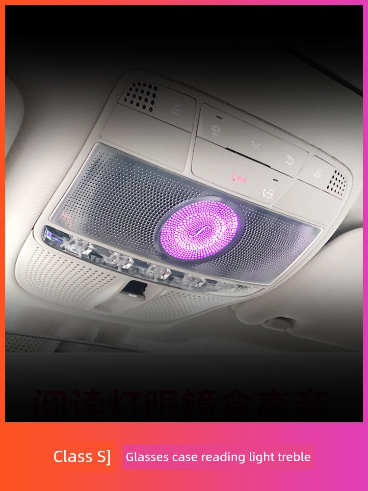 24 Mercedes-Benz E300L Luminous Turbine Air Outlet Ambience Light E260l Luminous Cover Ambience Light Rotate Treble
