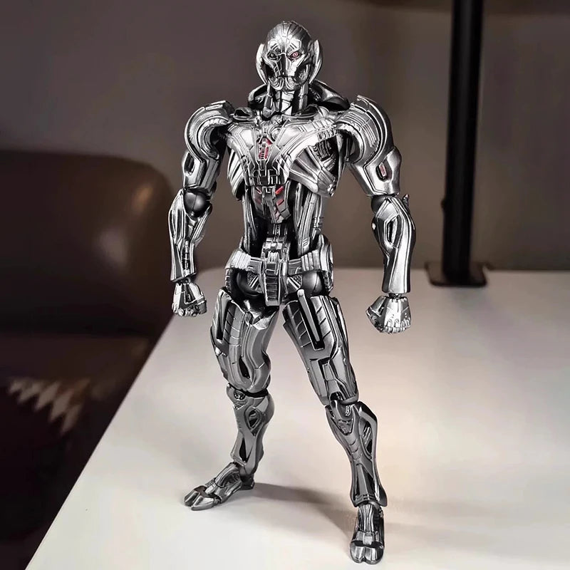 Revoltech Avengers Ultron Action Figure 17cm AC Toys Amazing Yamaguchi Ultron Figurine Movable Collection Ko Ornaments Model Toy
