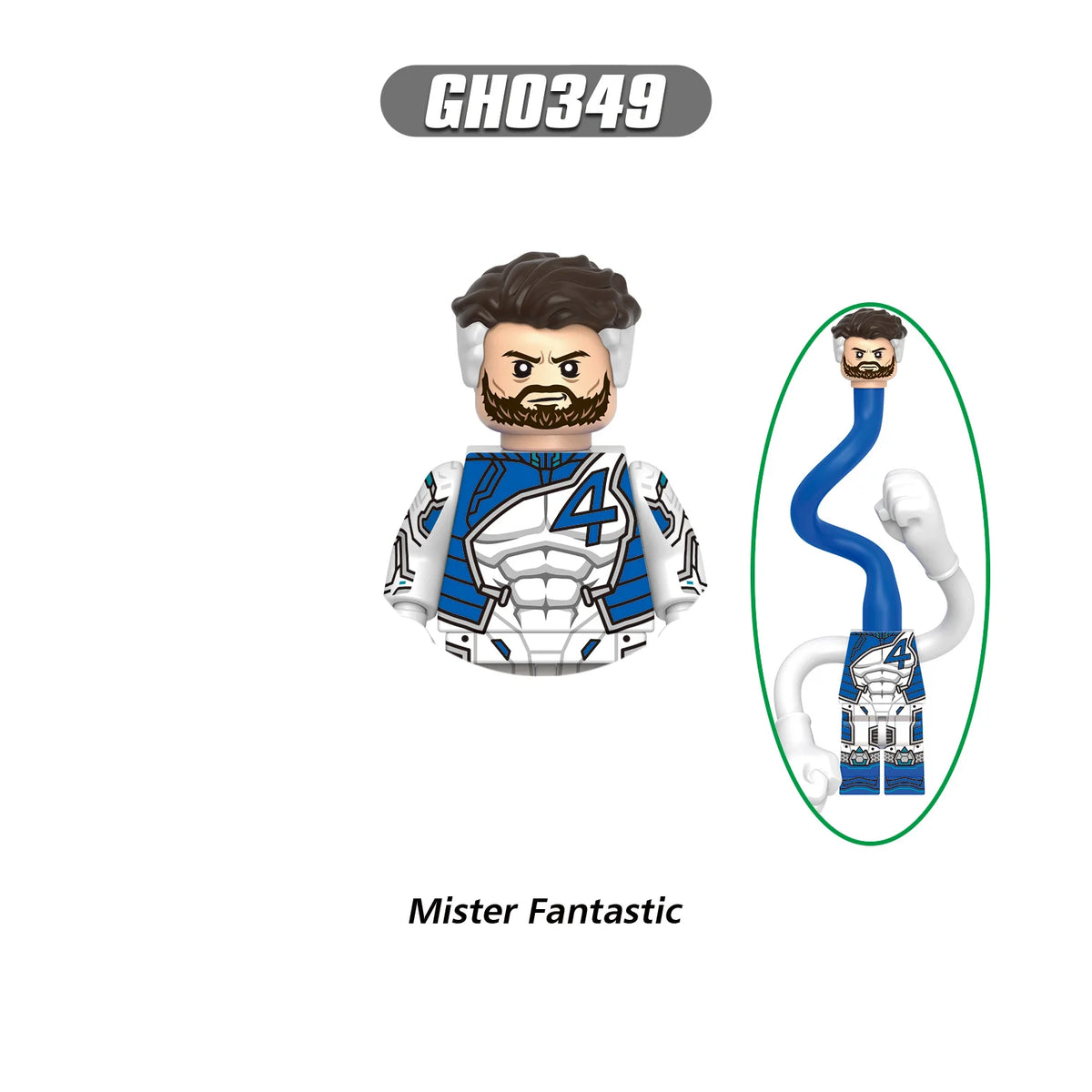 Marvel Mini assembly brick toys The Fantastic Four Superhero Building block Silver Surfer Galactus doll block toys party gifts