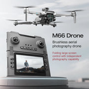 Drone Profesional 4K Dual Camera Brushless Motor Obstacle Avoidance Dron RC Helicopter Foldable Quadcopter