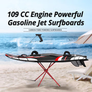 KOOTU Power Surfboard Jet Surfboard, Surfboard, Carbon Fibre Body, Light Weight, Surfing Surfboard, Jet Board with 109CC Engine