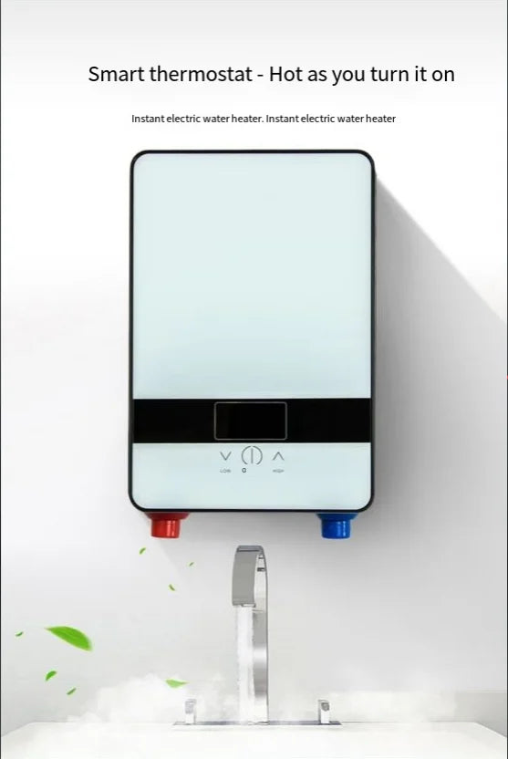 2025 Bathroom heating instant constant temperature heater kitchen hot water shower water electric water heater 6500W new