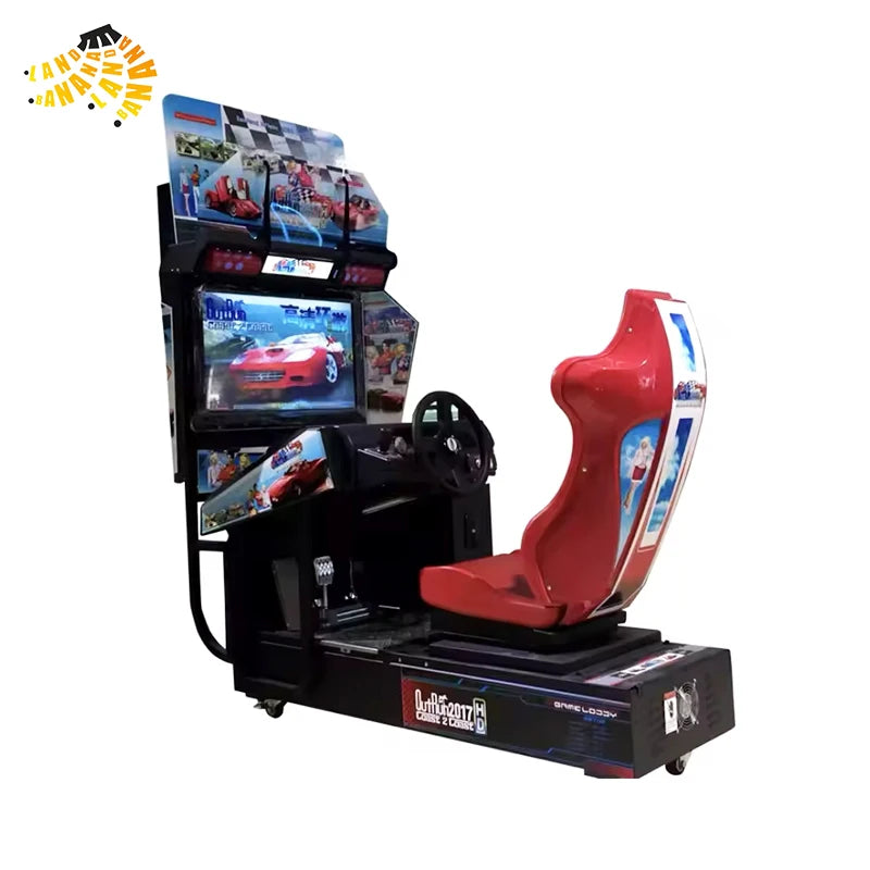 Wholesale Coin Operated Indoor Amusement 32 Outrun Car Racing Video Games Machine Car Racing Arcade Games