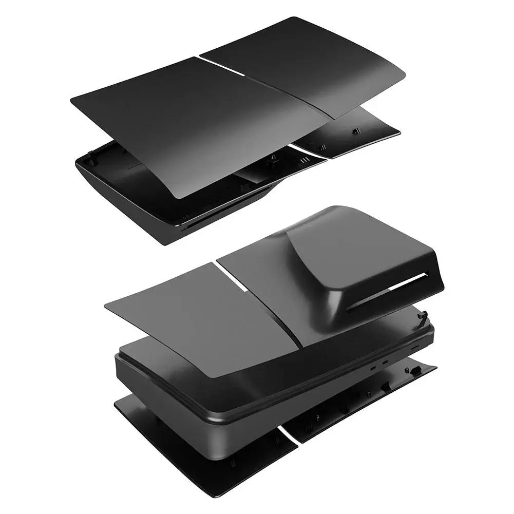 Replacement Plate For PlayStation 5 Slim Digital For PS5 SLIM Faceplate Shell Black
