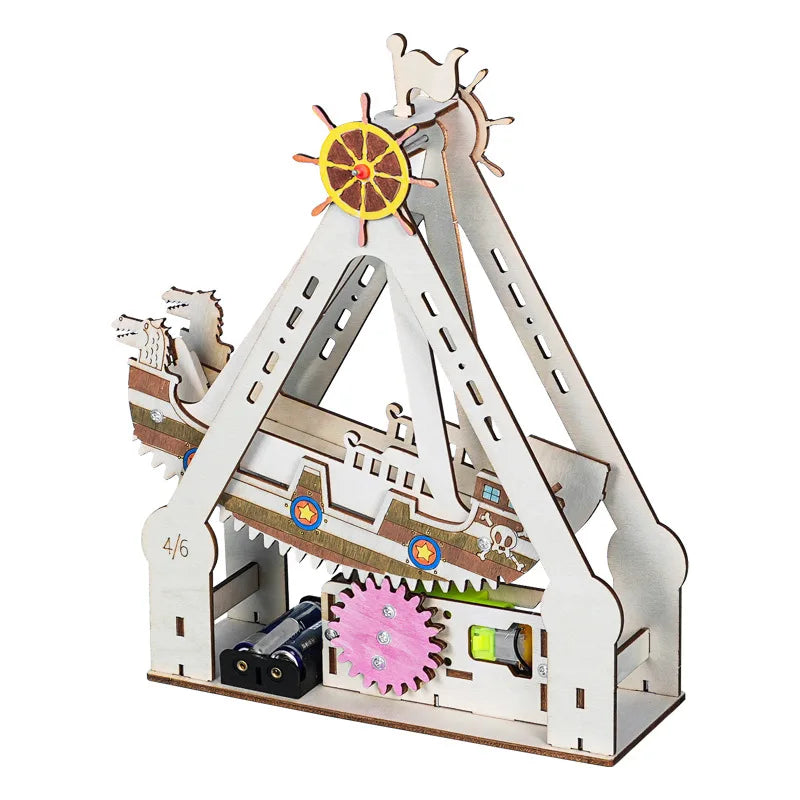 DIY Science Toys Kid Scientific Experiment Kit Educational Child STEM Toy Handmade Assembly Craft Technology Project for Student