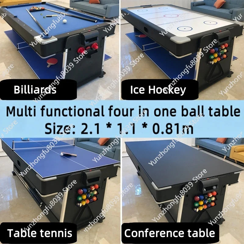 For Shipping Fees, Please Inquire With the Customer Service. Home Four-in-One Billiard Table, Standard American Billiard Table,