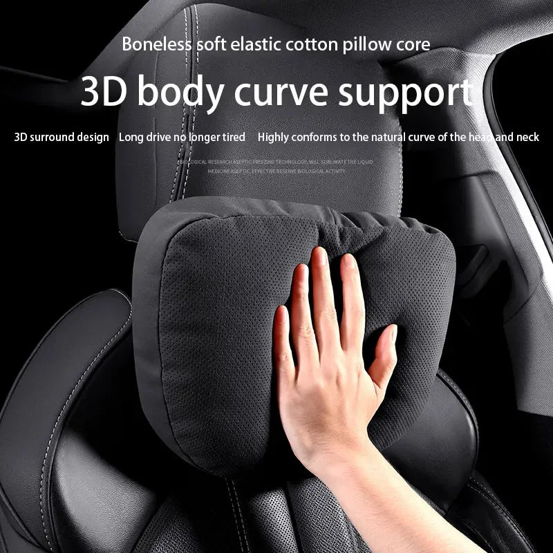Car Neck Pillow Seat Headrest Lumbar Support Pillow Spine Protect Car Pillow Neck Rest Cushion For Xpeng Xiaopeng P5 P7 G9 G3i