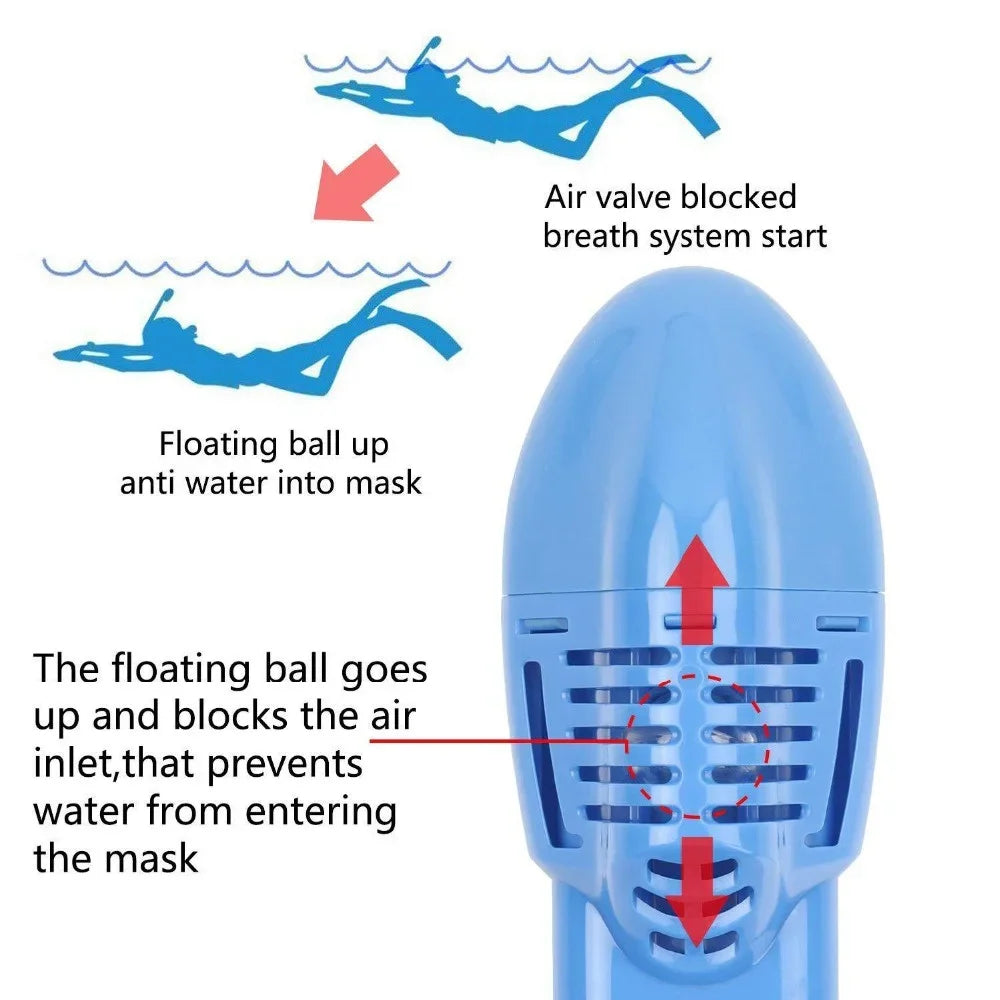 Children Cartoon Diving Mask Swimming Full Face Snorkeling Mask Boys Girls Underwater Scuba Anti Fog Snorkel Set Equipment Kids