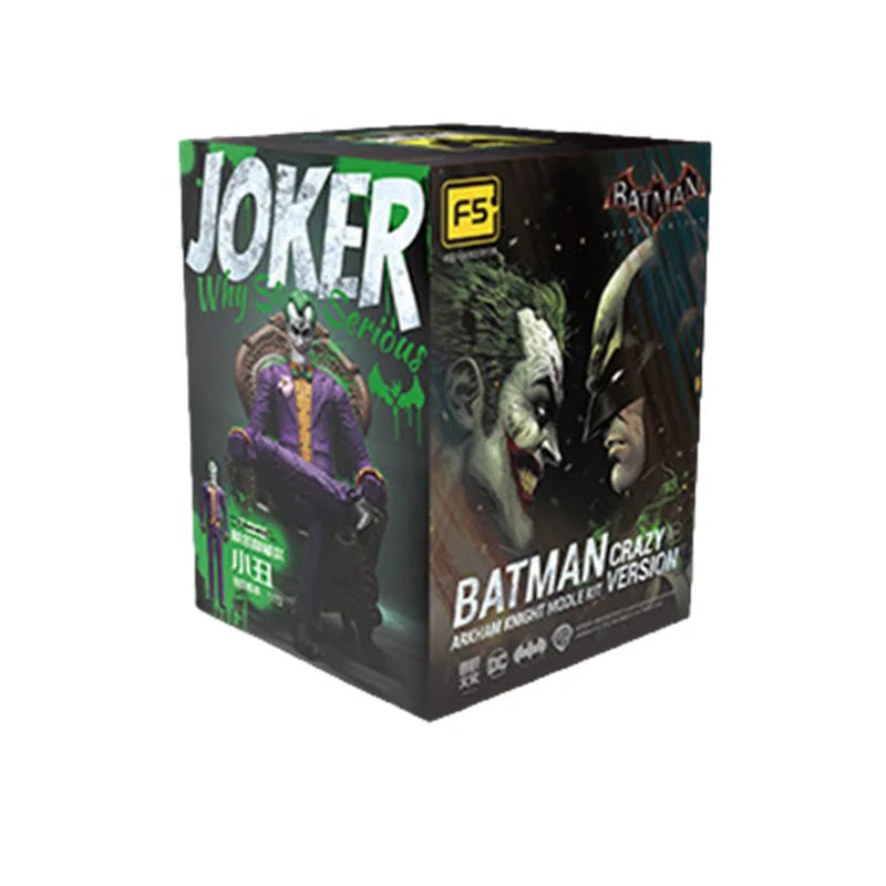 DC F5 Batman Arkham Knight Blind Box Super Hero Joker Red Hood Deathstroke Action Figure Model Assembly Toys Birthday Gifts