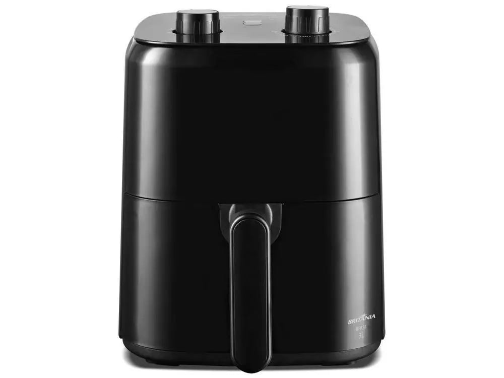 Electric Fryer without Oil/Air Fryer Britannia BFR31 Black with Timer 3L - 220V