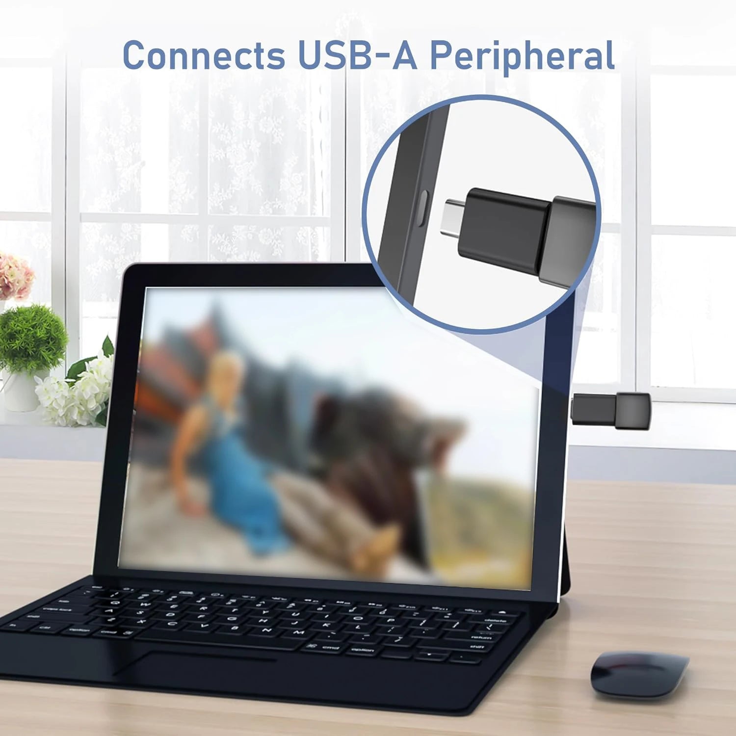 8pcs USB to USB C Adapter