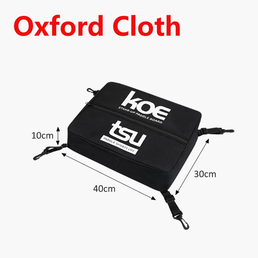 KOETSU Paddle Board Storage Bag Adjustable Paddleboard Deck Cooler Bag Sealed Zipper Food Storage Bag for Stand-Up Paddleboard