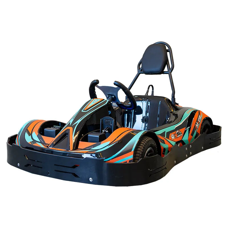 Adult High-Speed Off-Road Go-Kart 196cc 4-Stroke 6.5HP High-Torque Engine with Hydraulic Brakes for Outdoor Adventure Leisure