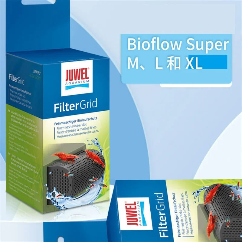 Juwel fish tank filter bucket inlet to prevent small fish and shrimp into the filter tank filter shield