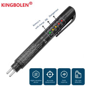 Auto Liquid Testing Brake Fluid Tester Pen for DOT3/DOT4 5 LED Indicator Display Brake Oil Analyze Quality Check Car Accessories